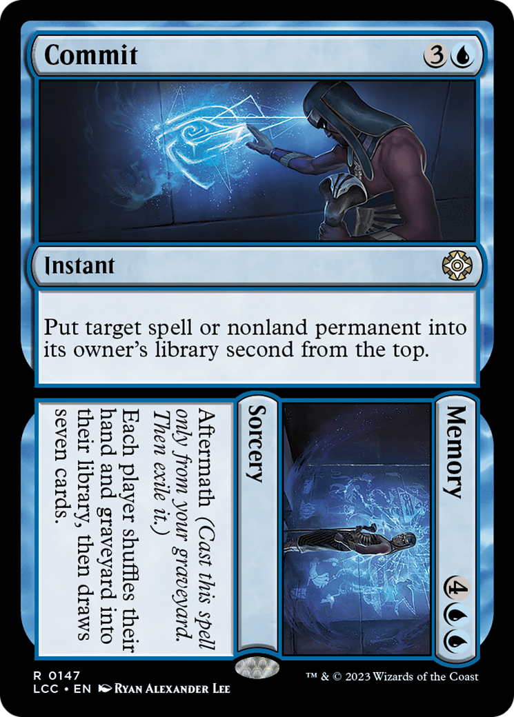 Commit // Memory [The Lost Caverns of Ixalan Commander] | Exor Games Bridgewater