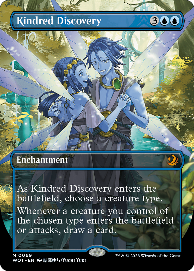 Kindred Discovery (Anime Borderless) [Wilds of Eldraine: Enchanting Tales] | Exor Games Bridgewater