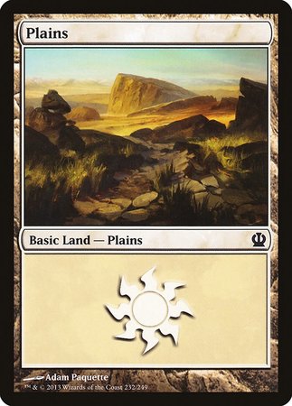 Plains (232) [Theros] | Exor Games Bridgewater