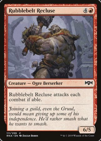 Rubblebelt Recluse [Ravnica Allegiance] | Exor Games Bridgewater