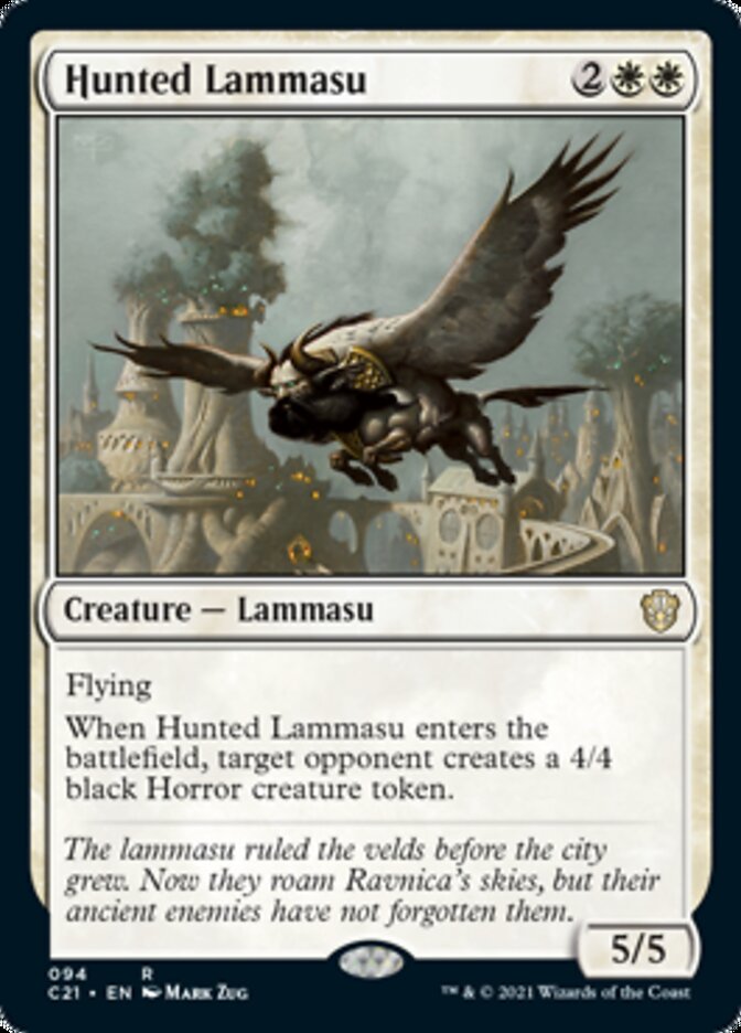 Hunted Lammasu [Commander 2021] | Exor Games Bridgewater