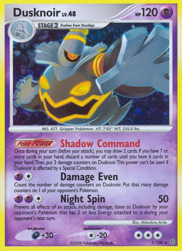 Dusknoir (1/100) [Diamond & Pearl: Stormfront] | Exor Games Bridgewater