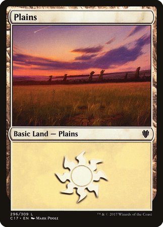 Plains (296) [Commander 2017] | Exor Games Bridgewater