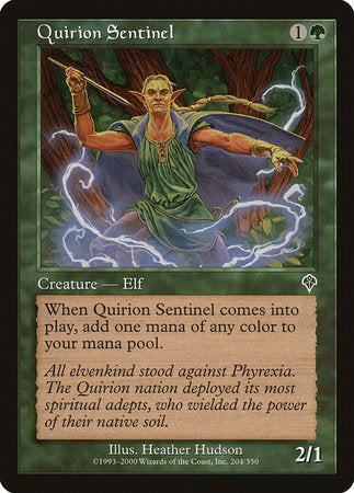 Quirion Sentinel [Invasion] | Exor Games Bridgewater