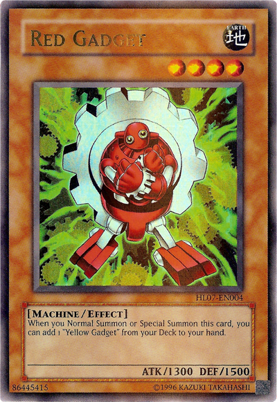 Red Gadget [HL07-EN004] Parallel Rare | Exor Games Bridgewater