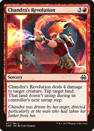 Chandra's Revolution [Aether Revolt] | Exor Games Bridgewater