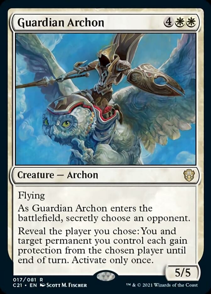 Guardian Archon [Commander 2021] | Exor Games Bridgewater