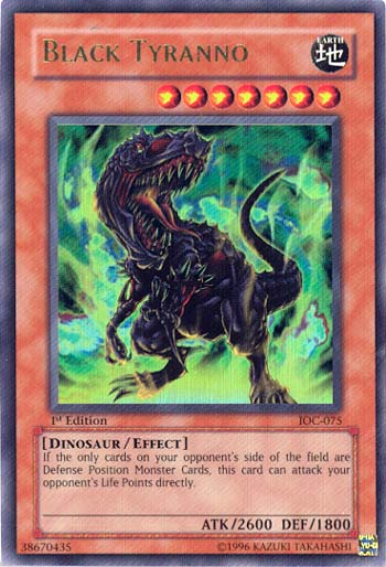 Black Tyranno [IOC-075] Ultra Rare | Exor Games Bridgewater