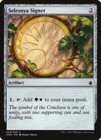 Selesnya Signet [Commander Anthology] | Exor Games Bridgewater