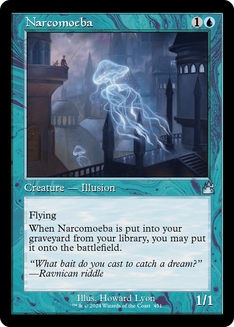 Narcomoeba (Retro Frame) [Ravnica Remastered] | Exor Games Bridgewater