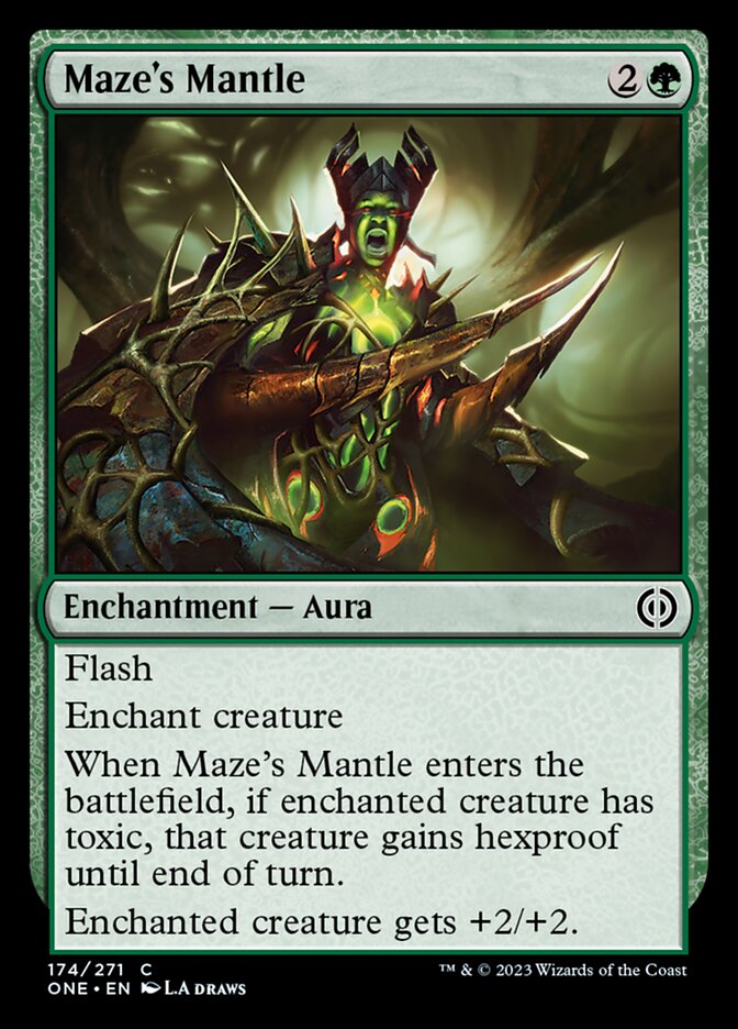 Maze's Mantle [Phyrexia: All Will Be One] | Exor Games Bridgewater