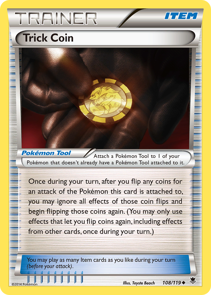 Trick Coin (108/119) [XY: Phantom Forces] | Exor Games Bridgewater