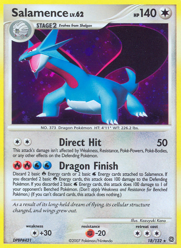 Salamence (18/132) [Diamond & Pearl: Secret Wonders] | Exor Games Bridgewater