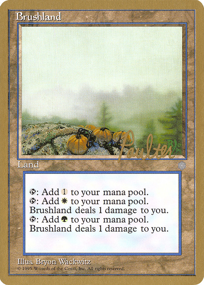 Brushland (Preston Poulter) [Pro Tour Collector Set] | Exor Games Bridgewater