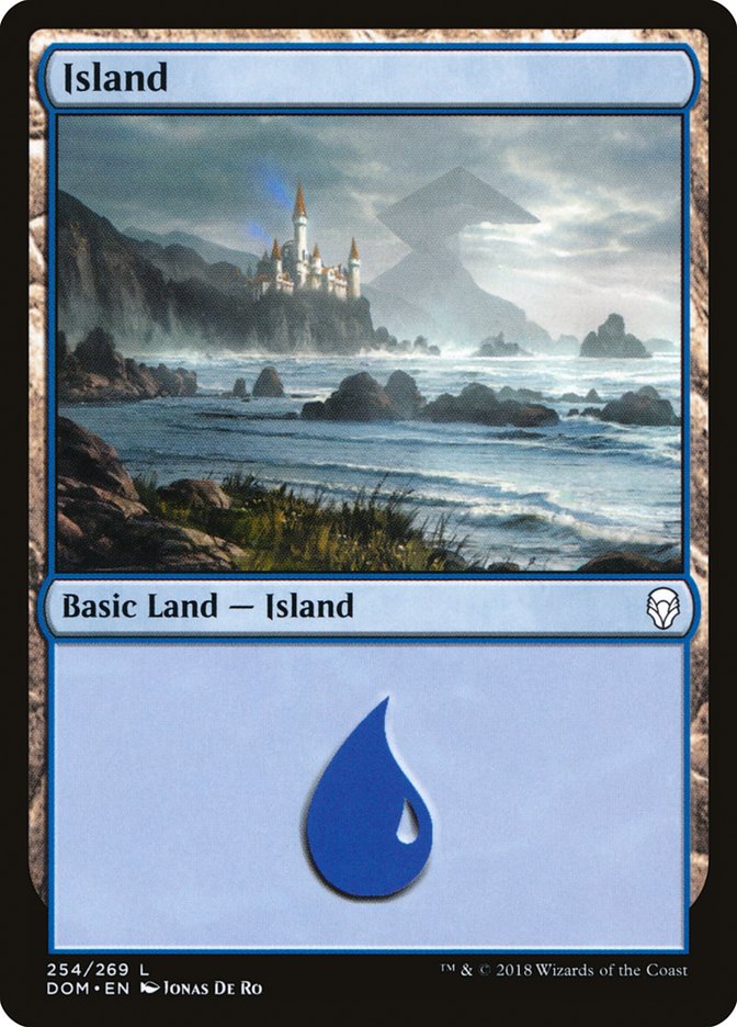 Island (254) [Dominaria] | Exor Games Bridgewater