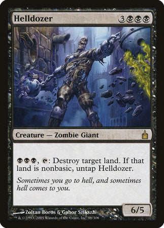 Helldozer [Ravnica: City of Guilds] | Exor Games Bridgewater