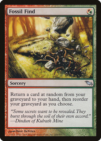 Fossil Find [Shadowmoor] | Exor Games Bridgewater