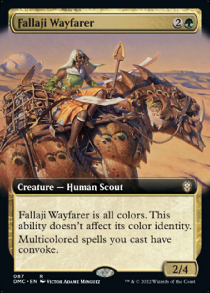 Fallaji Wayfarer (Extended Art) [Dominaria United Commander] | Exor Games Bridgewater