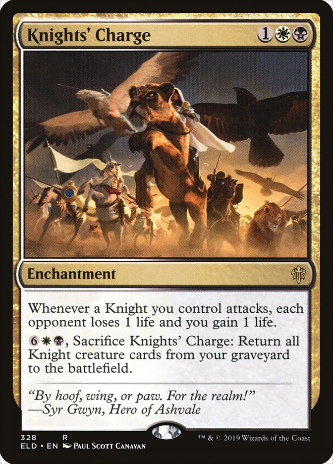 Knights' Charge [Throne of Eldraine] | Exor Games Bridgewater