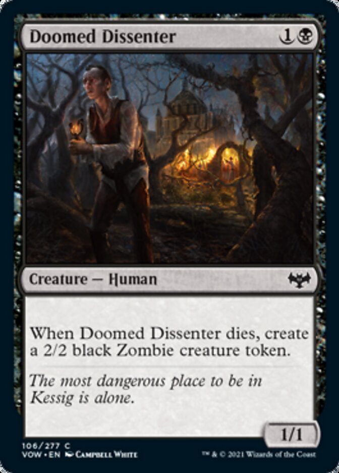 Doomed Dissenter [Innistrad: Crimson Vow] | Exor Games Bridgewater