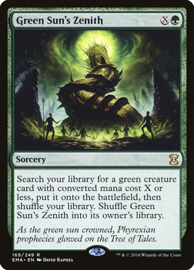 Green Sun's Zenith [Eternal Masters] | Exor Games Bridgewater