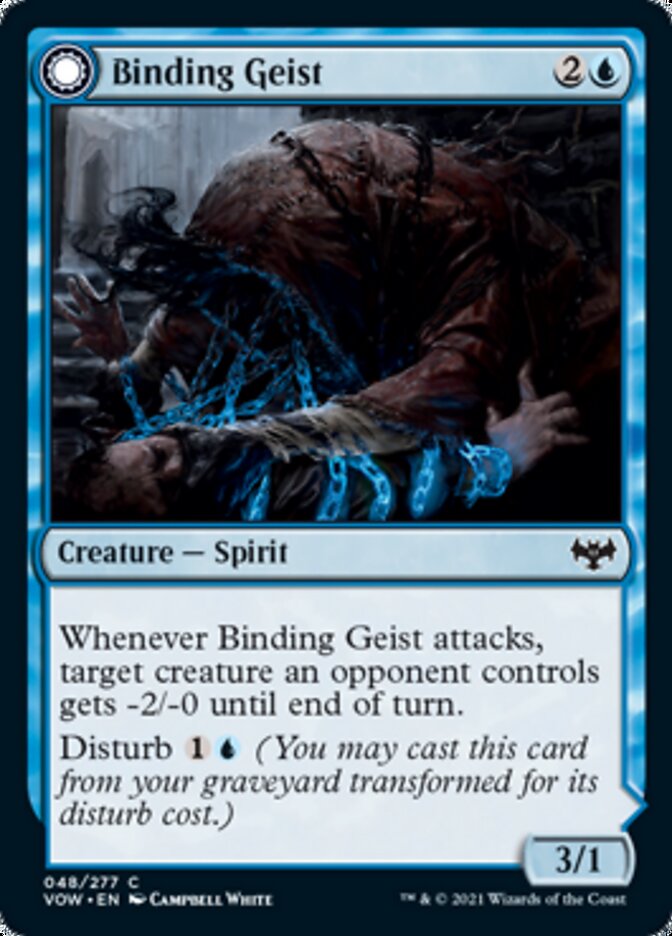 Binding Geist // Spectral Binding [Innistrad: Crimson Vow] | Exor Games Bridgewater