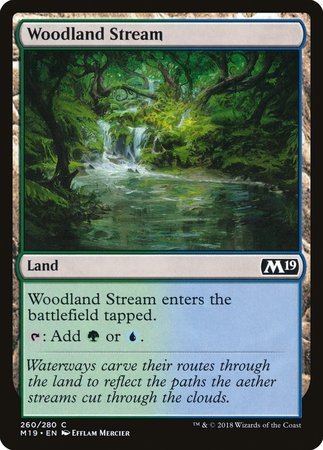 Woodland Stream [Core Set 2019] | Exor Games Bridgewater