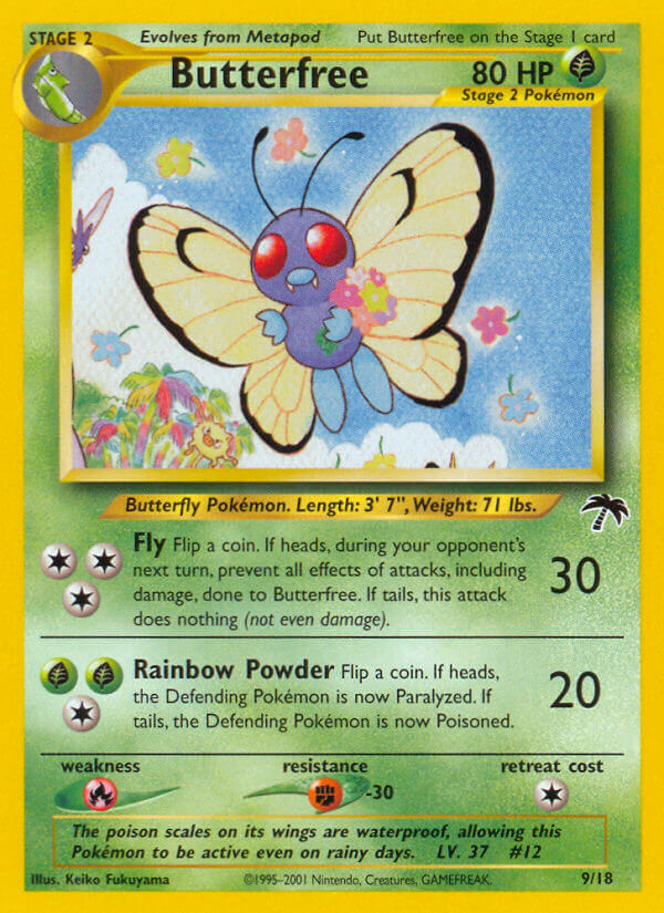 Butterfree (9/18) [Southern Islands] | Exor Games Bridgewater