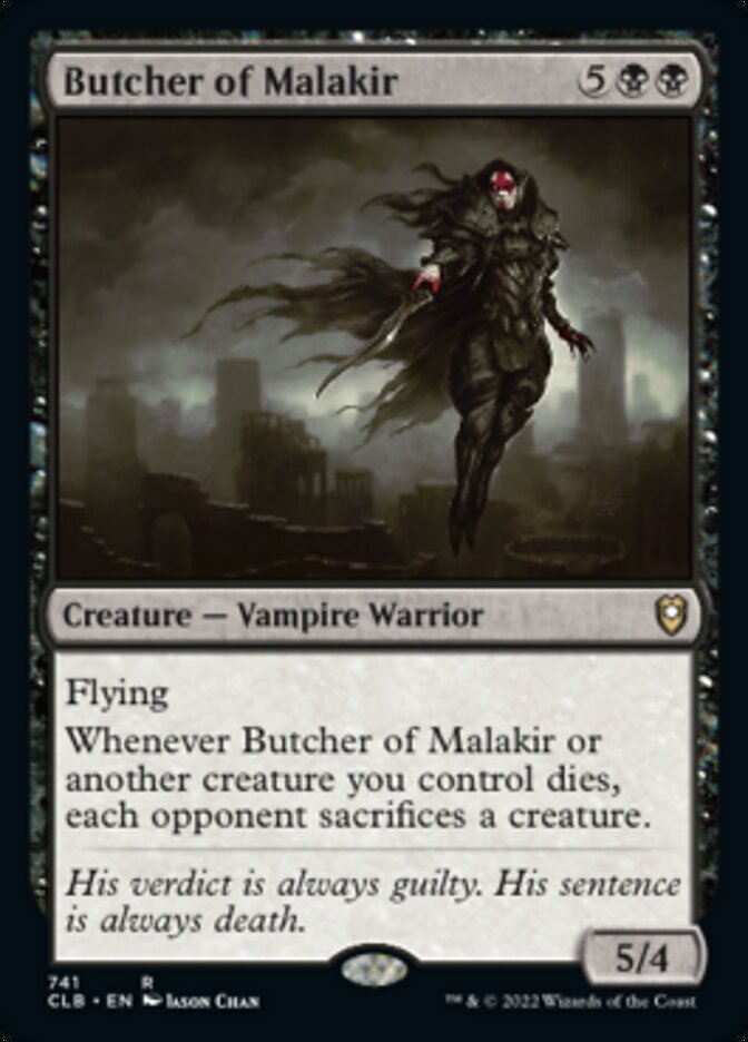 Butcher of Malakir [Commander Legends: Battle for Baldur's Gate] | Exor Games Bridgewater