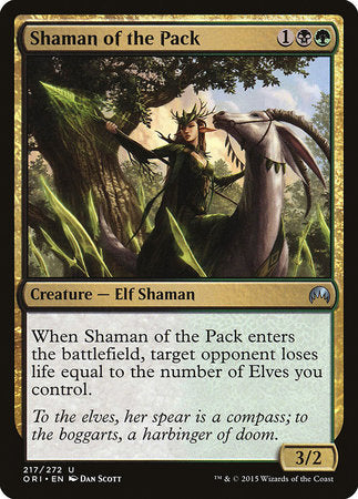 Shaman of the Pack [Magic Origins] | Exor Games Bridgewater