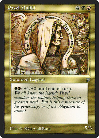 Pavel Maliki [Legends] | Exor Games Bridgewater