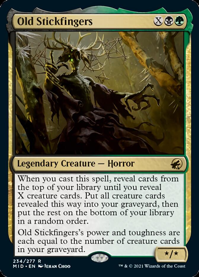 Old Stickfingers [Innistrad: Midnight Hunt] | Exor Games Bridgewater