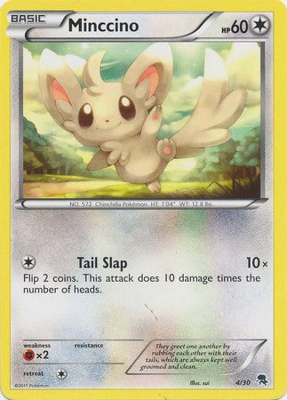 Minccino (4/30) [Black & White: Trainer Kit - Zoroark] | Exor Games Bridgewater