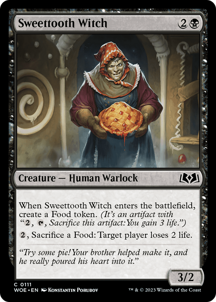 Sweettooth Witch [Wilds of Eldraine] | Exor Games Bridgewater