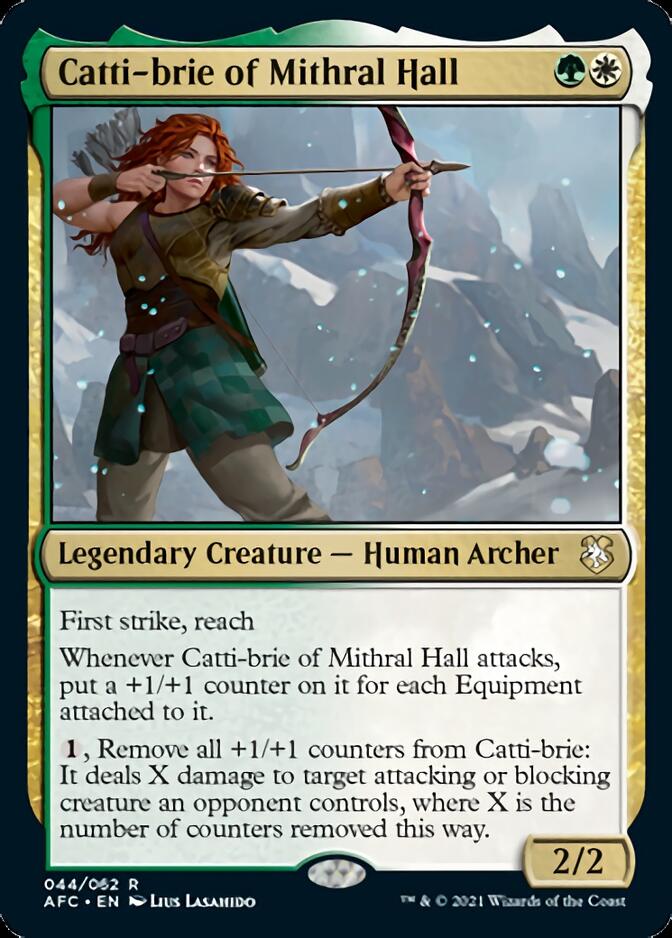 Catti-brie of Mithral Hall [Dungeons & Dragons: Adventures in the Forgotten Realms Commander] | Exor Games Bridgewater