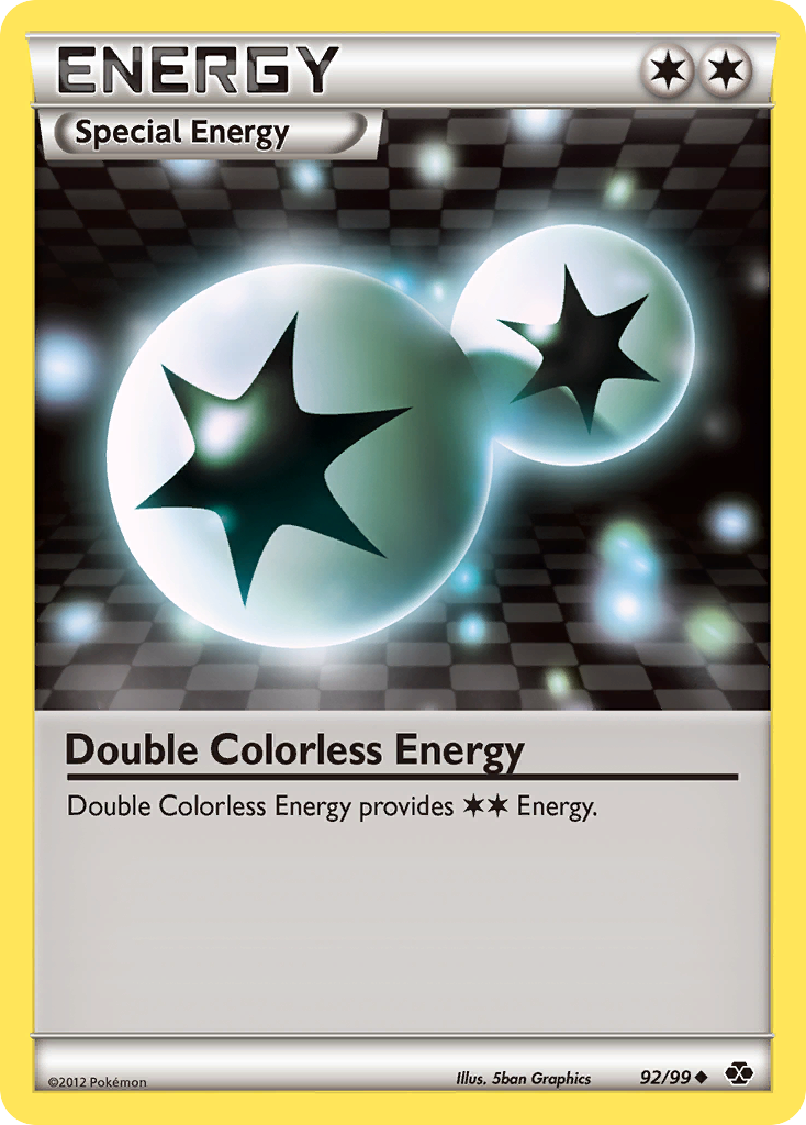 Double Colorless Energy (92/99) [Black & White: Next Destinies] | Exor Games Bridgewater