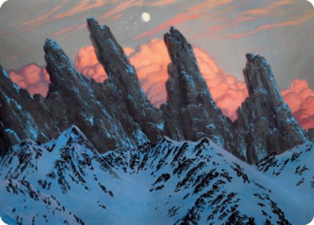 Mountain (275) Art Card [Dungeons & Dragons: Adventures in the Forgotten Realms Art Series] | Exor Games Bridgewater