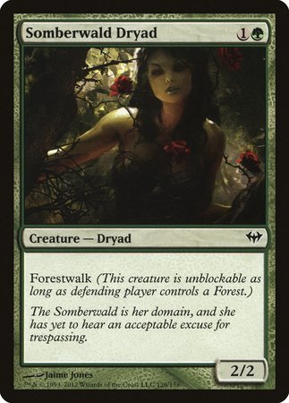 Somberwald Dryad [Dark Ascension] | Exor Games Bridgewater