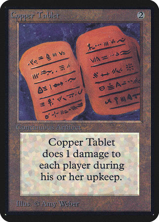 Copper Tablet [Limited Edition Alpha] | Exor Games Bridgewater