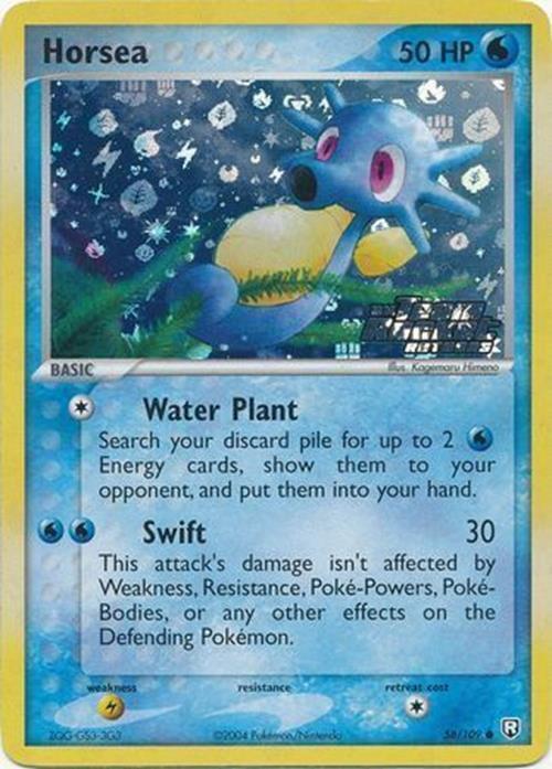 Horsea (58/109) (Stamped) [EX: Team Rocket Returns] | Exor Games Bridgewater