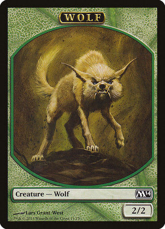 Wolf Token [Magic 2014 Tokens] | Exor Games Bridgewater