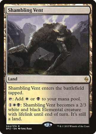 Shambling Vent [Battle for Zendikar] | Exor Games Bridgewater