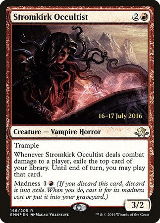 Stromkirk Occultist [Eldritch Moon Promos] | Exor Games Bridgewater