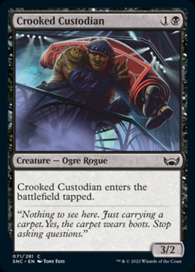 Crooked Custodian [Streets of New Capenna] | Exor Games Bridgewater