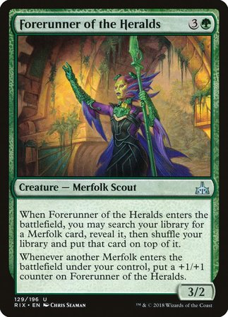 Forerunner of the Heralds [Rivals of Ixalan] | Exor Games Bridgewater