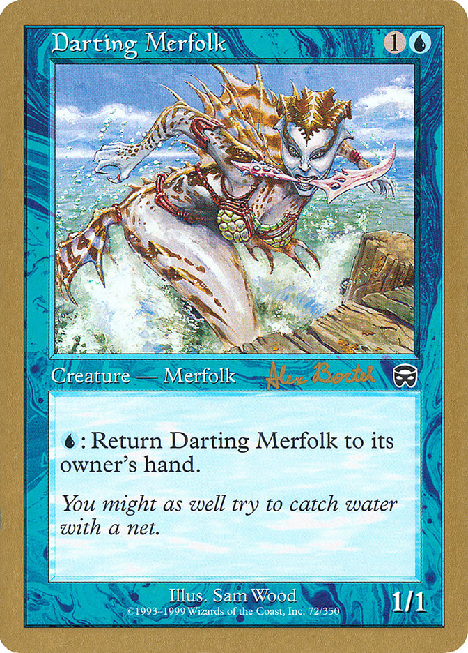 Darting Merfolk (Alex Borteh) [World Championship Decks 2001] | Exor Games Bridgewater