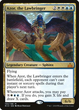 Azor, the Lawbringer [Rivals of Ixalan] | Exor Games Bridgewater