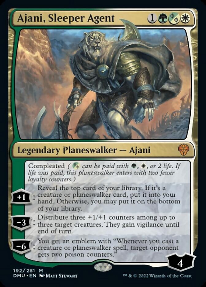 Ajani, Sleeper Agent [Dominaria United] | Exor Games Bridgewater