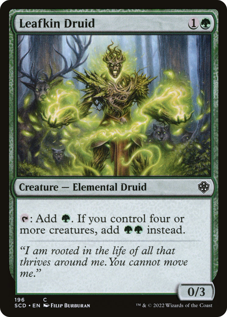Leafkin Druid [Starter Commander Decks] | Exor Games Bridgewater