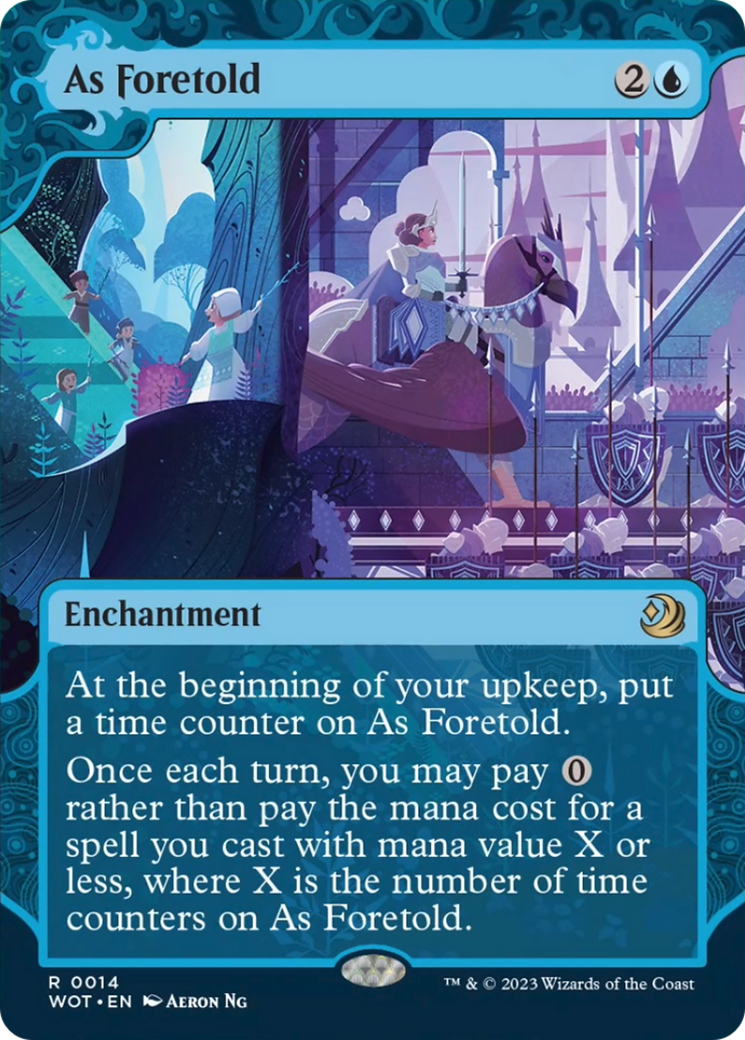 As Foretold [Wilds of Eldraine: Enchanting Tales] | Exor Games Bridgewater